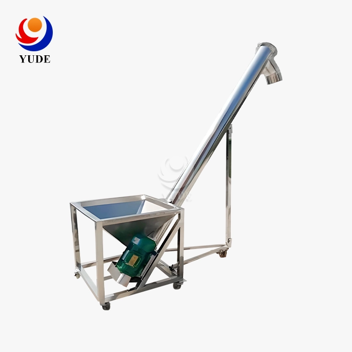 Plastic Particle Tilt Spiral Feeding Machine